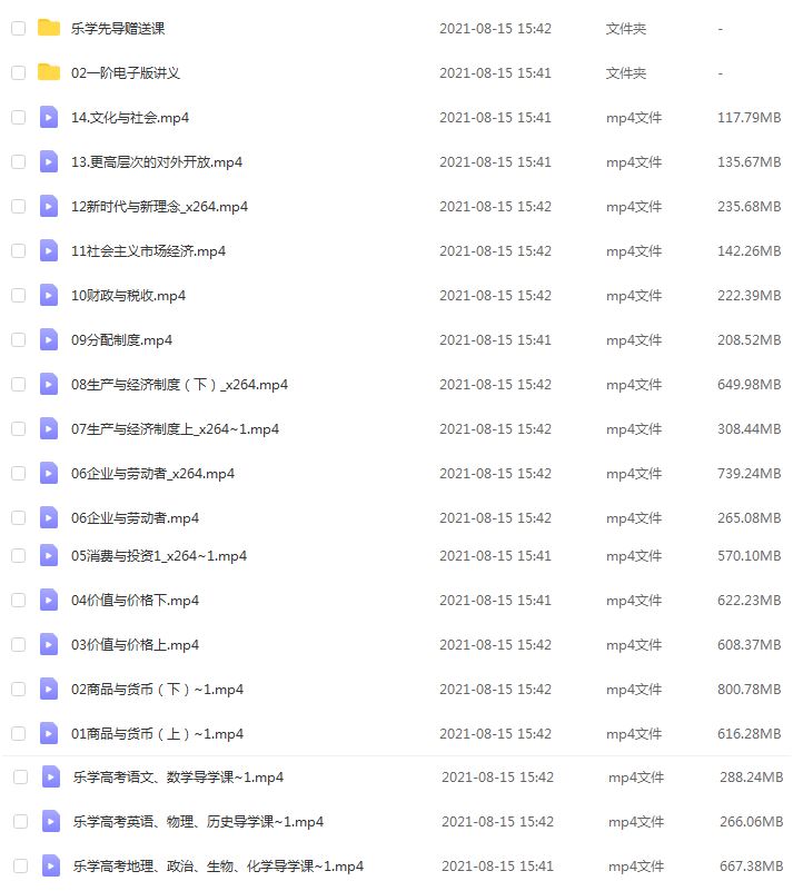 高中政治网课分享2022年孙安高三政治教学视频