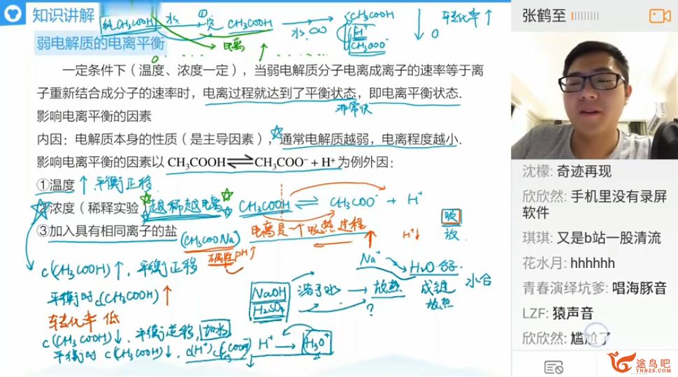 yfd 张鹤至 高二秋季化学系统班（（视频+讲义））百