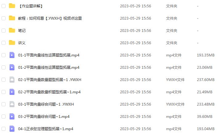 2023赵礼显高一数学课程寒假班+春季班