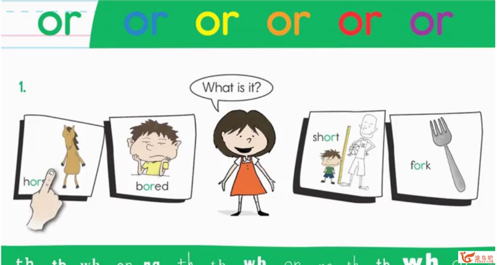 美式英语启蒙教程之音标自然拼读教学动画 1