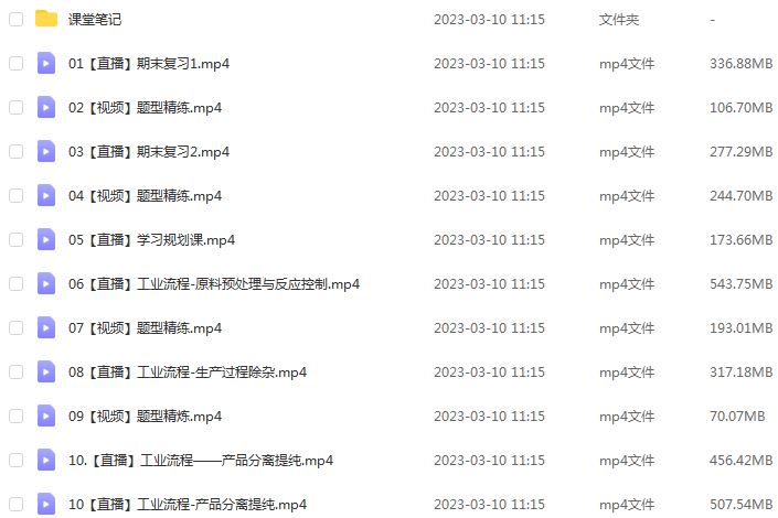 23年高中化学网课教程作业帮2023林森高三化学a班高考二轮复习视频教程+课堂笔记寒假班