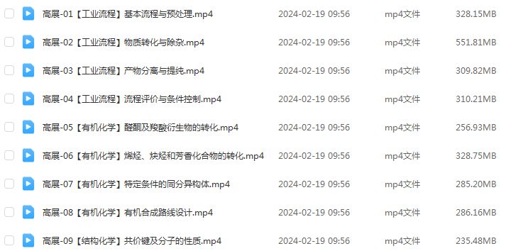 2024高三化学教程寒假班24年高考化学二轮复习视频教程