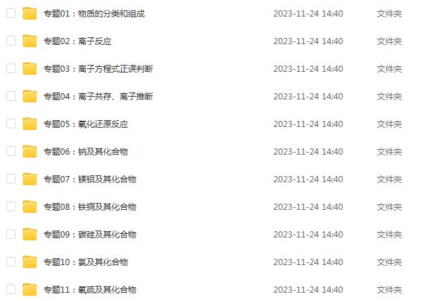2024张梅高三化学视频教程24年高考一轮复习网课教程