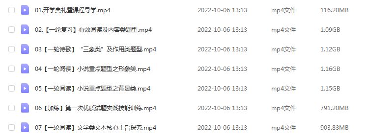 高中语文网课学习资料下载猿辅导2023成瑞瑞高三语文秋季班