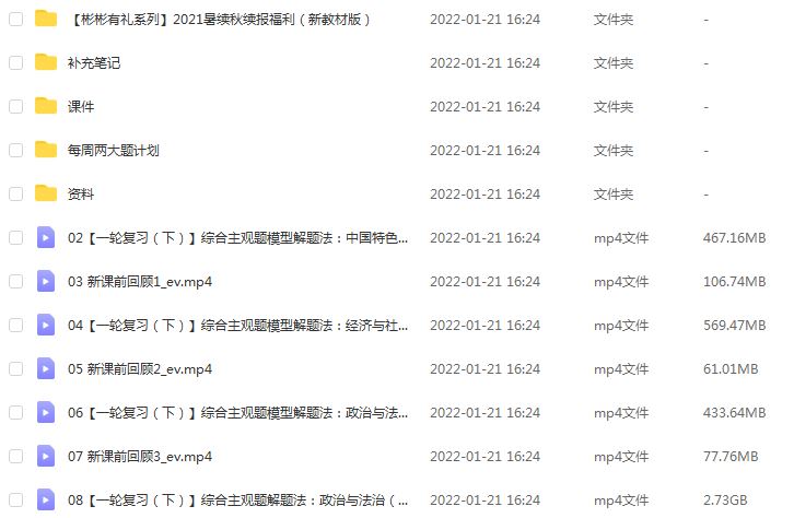 22年高考政治网课高中猿辅导高三政治刘佳斌新课改教学课程，58.88G学习资料百度网盘资源打包下载