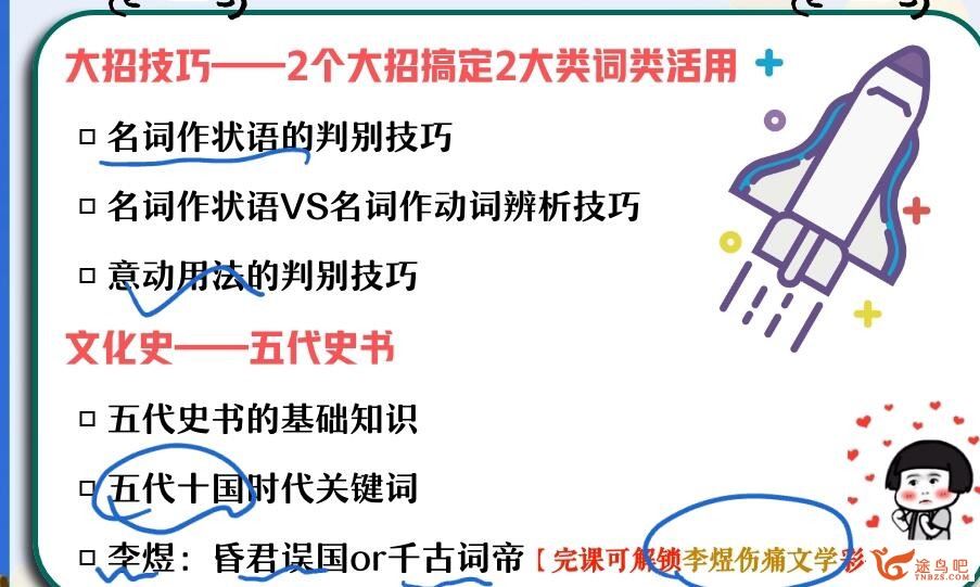 陈晨2023年春季 高一语文春季尖端班更新26讲 百度网盘分享