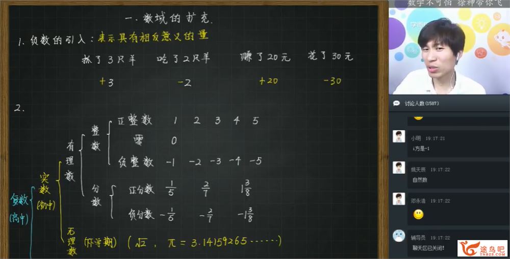 徐德直 2019秋 初三数学秋季目标班 14讲完结