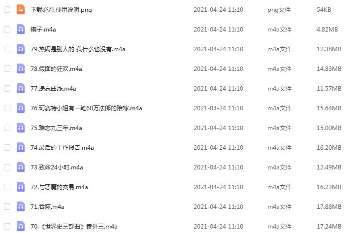 世界史三部曲：从法国大革命到一战1.1G课程百度网盘打包下载