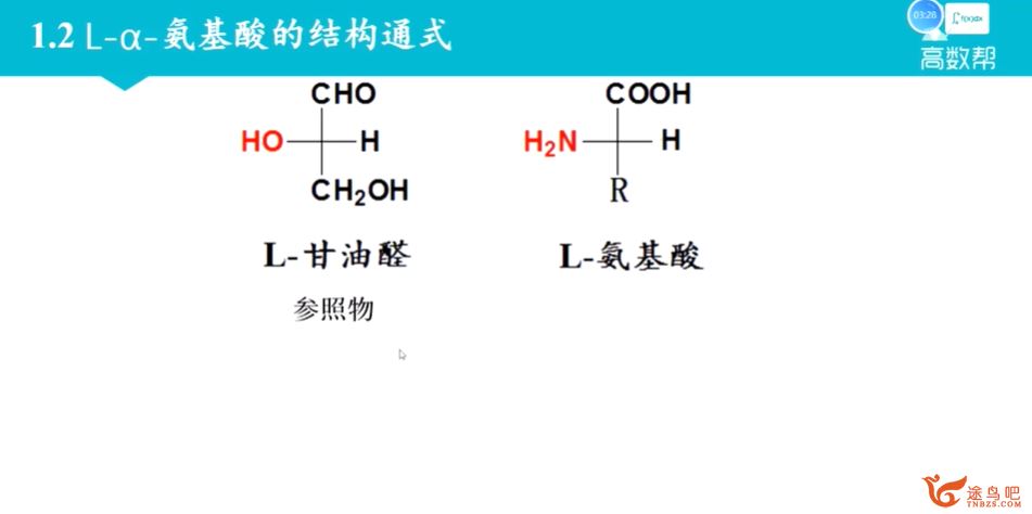 大学化学课程之生物化学 12讲带讲义