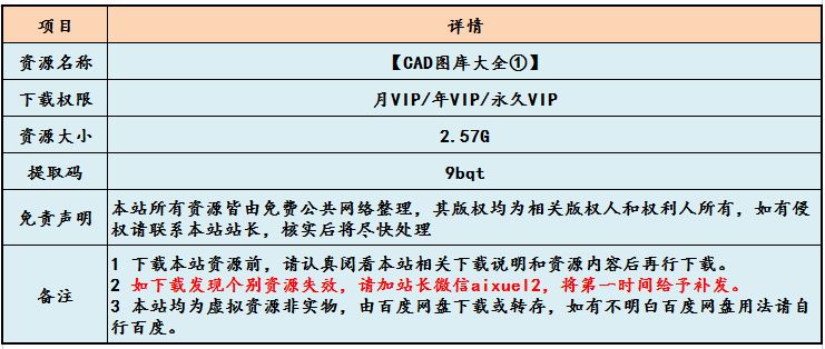 【CAD图库大全①】,中式/欧式/雕花/园林室外古建设计素材，2.57G百度网盘资源下载