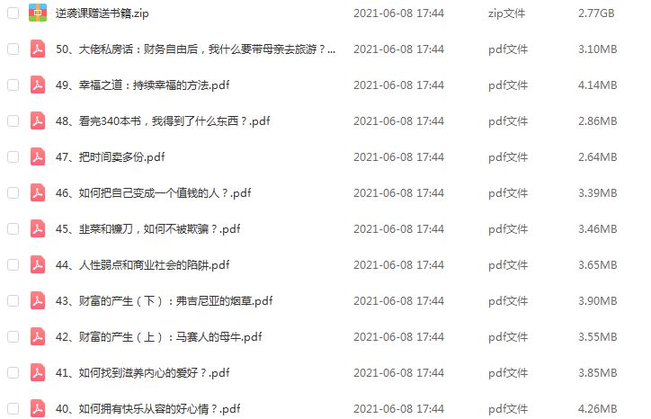 普通人逆袭指南50讲职场晋升为人处世教学课程,百度网盘资源打包下载