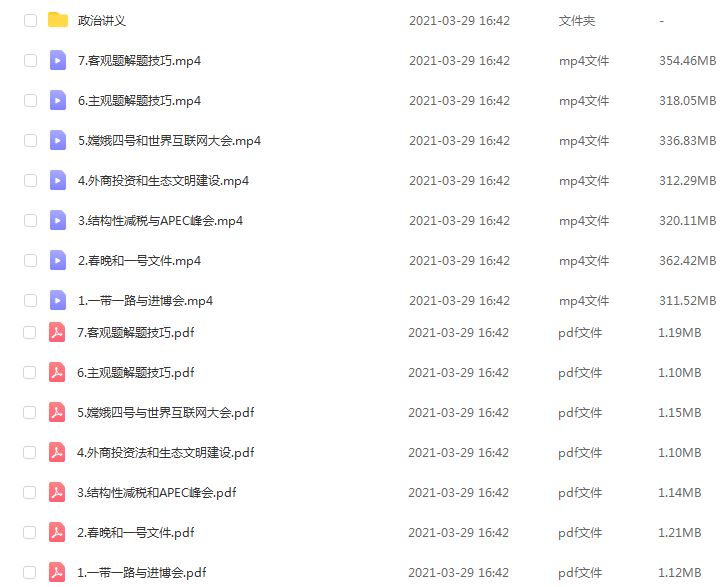 学魁榜孙倩璐高考政治冲刺课网课资源下载