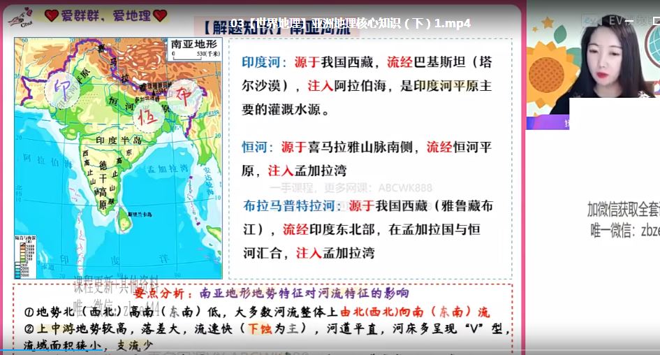 作业帮高中地理课程22年王群高二地理视频教程