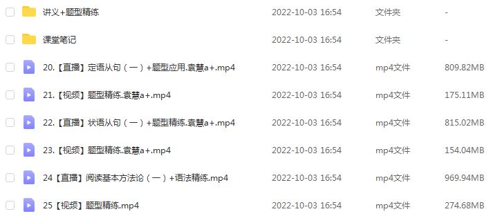 作业帮2023袁慧高三英语a+全年班-视频教程+课堂笔记+讲义+密训课程（暑/秋/寒/春班）