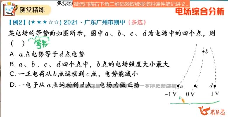 彭娟娟高二物理2023秋季冲顶班更新9讲 彭娟娟高二物理怎么样
