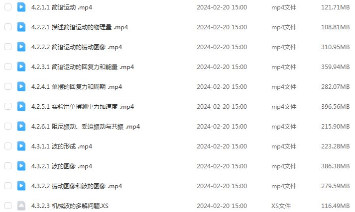有道2024刘纹岩高二物理下学期网课寒春班
