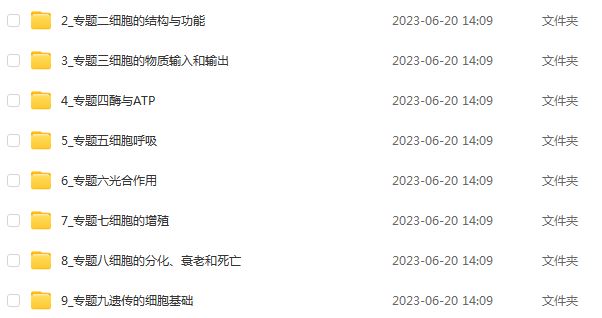2024五三高考总复习新高考生物5·3A版