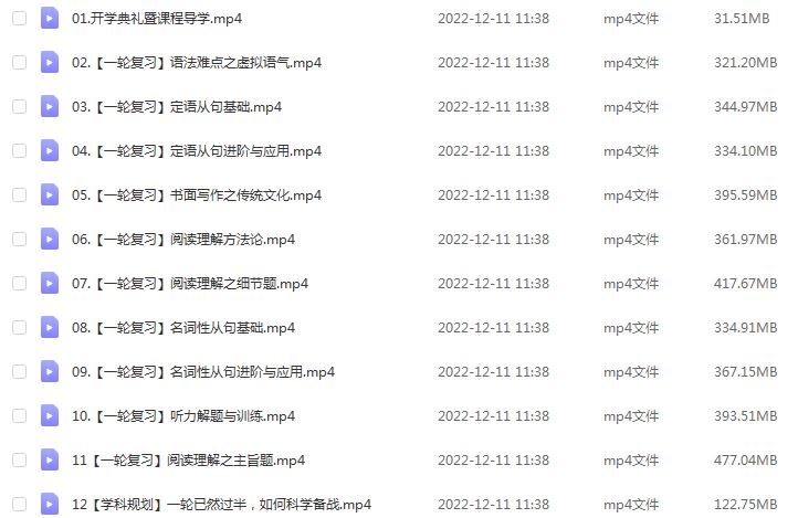 高中英语网课猿辅导2023姜伟高三英语视频教程（暑假班+秋季班）