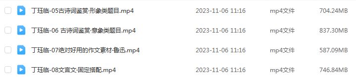 丁钰临高中语文网课2024丁钰临高三语文课程24年高考语文一轮复习（暑假班+秋季班）