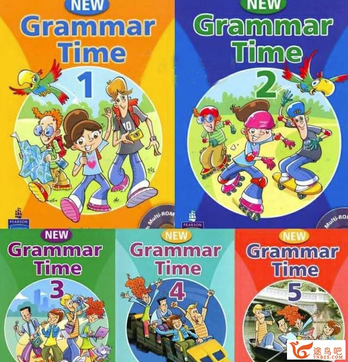 【**语法教材】培生英语语法《 New Grammar Time》1
