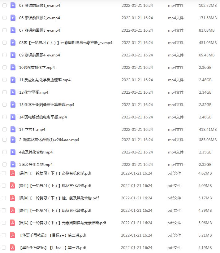 高中化学网课教程下载猿辅导22年廖耀华高三化学A+