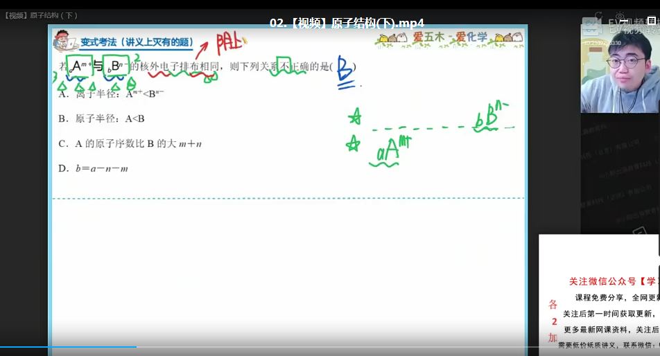 作业帮高中化学教程22年林森高二化学视频教程+课堂笔记