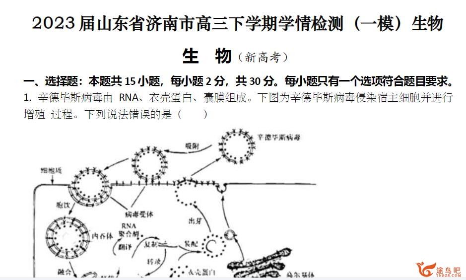 李林2023年高考生物三轮复习联报更新12讲 百度网盘分享